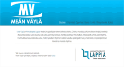 Desktop Screenshot of meanvayla.lappia.fi